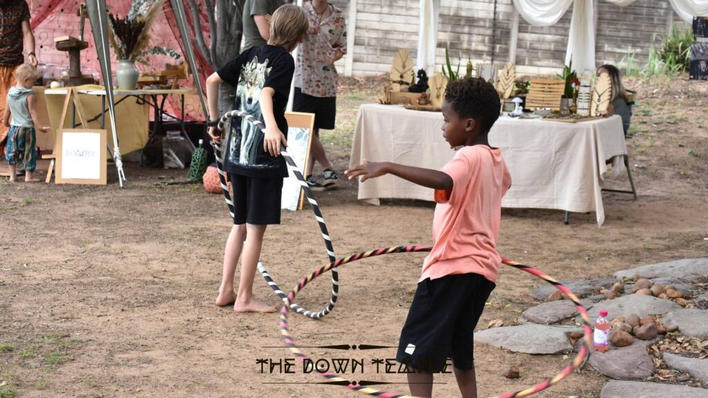 kid zones, the down temple